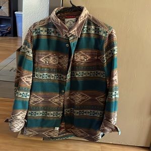 Iron & Resin Taos Flannel Shirt - Size Large (runs smaller)